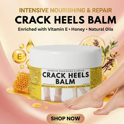 Cracked Heels Balm – Instant Heel Repair Cream | Foot Crack Cream | Dry Feet Softener | Deep Moisturizing Heel Cream